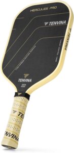 TENVINA Pickleball Paddles, Thermoforming 4-Layer T700SC Friction Carbon Fiber Pickleball Paddle, Professional USAPA Approved Pickle Ball Paddle Providing Strong Power & Spin for Athletes