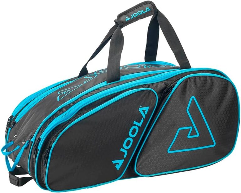 JOOLA Tour Elite Pickleball Bag – Backpack & Duffle Bag for Pickleball Paddles & Accessories – Holds 4+ Paddles – Includes Fence Hook – Choose from Multiple Colors.