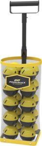 PodiuMax Pickleball Collector, Lightweight & Portable Pickleball Pickup Hopper Ball Retriever