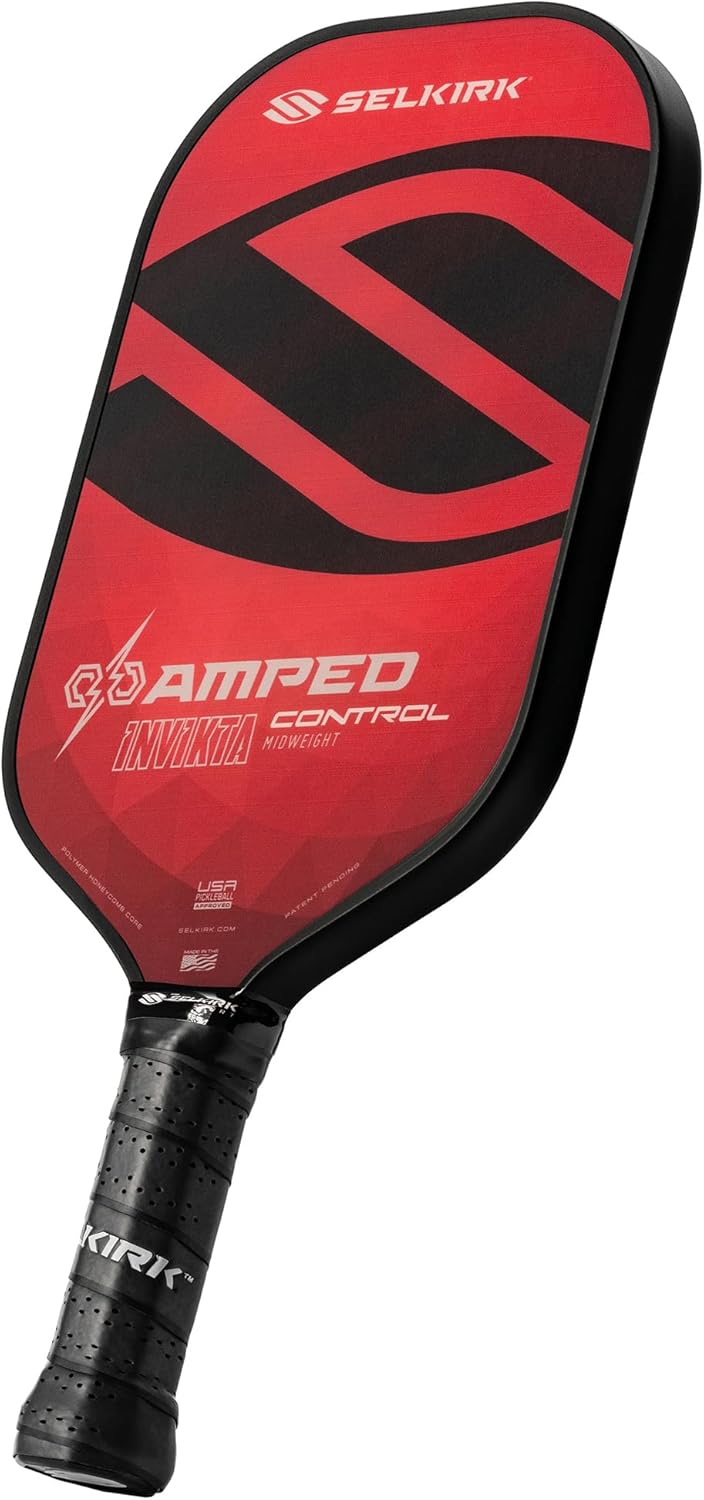 Selkirk Sport Amped Pickleball Paddle | Assembled in The USA | Amped Control or Amped Pro Fiberglass Pickleball Paddle | Unrivaled Precision & Control Selkirk Sport Amped Pickleball Paddle | Assembled in The USA | Amped Control or Amped Pro Fiberglass Pickleball Paddle | Unrivaled Precision & Control