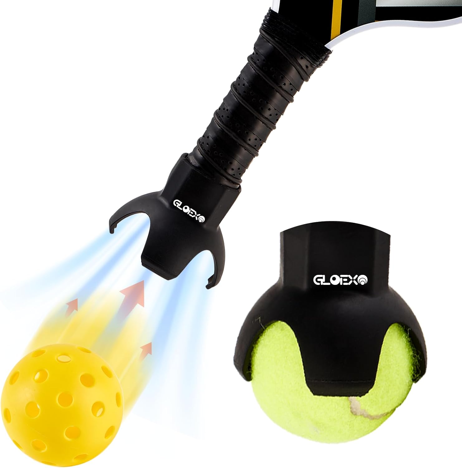 MLP-2 PCS Pickleball and Tennis Ball Retriever like Octopus,Unique 4 Touch Design Picker Upper,Fits Any Rackets Paddles-Perfect Accessories Collector Gift-Portable & Lightweight &Durable&Versatility MLP-2 PCS Pickleball and Tennis Ball Retriever like Octopus,Unique 4 Touch Design Picker Upper,Fits Any Rackets Paddles-Perfect Accessories Collector Gift-Portable & Lightweight &Durable&Versatility