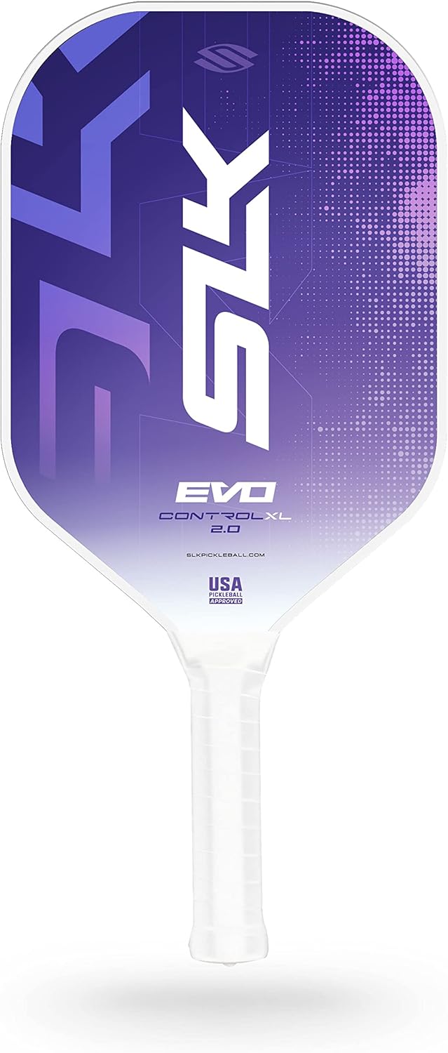 Selkirk Sport SLK Evo Pickleball Paddle | Designed in The USA | Power, Control or Hybrid | Fiberglass & Carbon Fiber with SpinFlex Surface Selkirk Sport SLK Evo Pickleball Paddle | Designed in The USA | Power, Control or Hybrid | Fiberglass & Carbon Fiber with SpinFlex Surface