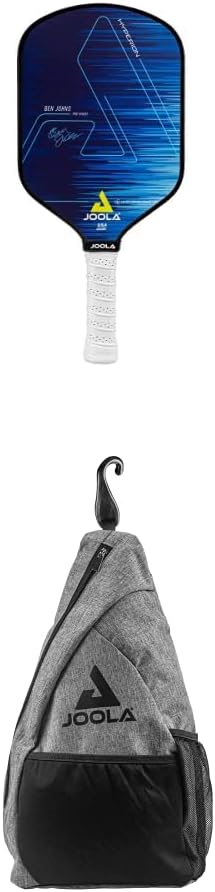 JOOLA Ben Johns Hyperion CAS 16 Pickleball Paddle + JOOLA Essentials Sling Pickleball Bag – Fits 2 Rackets and 4 Balls JOOLA Ben Johns Hyperion CAS 16 Pickleball Paddle + JOOLA Essentials Sling Pickleball Bag – Fits 2 Rackets and 4 Balls
