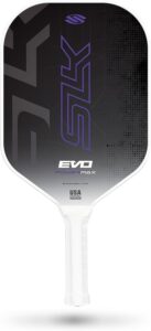 Selkirk Sport SLK Evo Pickleball Paddle | Evo Power | Evo Control | Evo Hybrid | Fiberglass Pickleball Racket | Carbon Fiber Pickleball Paddle with SpinFlex Surface