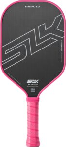 Selkirk Sport SLK Halo Raw Carbon Fiber Pickleball Paddle | Designed in The USA | Choose from The T700 Raw Carbon Fiber Power, The 18k Ultraweave Control, or The Kevlar Linkweave Thermoformed Pro