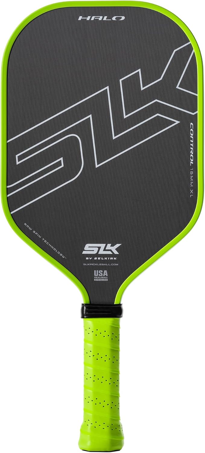 Selkirk Sport SLK Halo Raw Carbon Fiber Pickleball Paddle | Designed in The USA | Choose from The T700 Raw Carbon Fiber Power, The 18k Ultraweave Control, or The Kevlar Linkweave Thermoformed Pro Selkirk Sport SLK Halo Raw Carbon Fiber Pickleball Paddle | Designed in The USA | Choose from The T700 Raw Carbon Fiber Power, The 18k Ultraweave Control, or The Kevlar Linkweave Thermoformed Pro