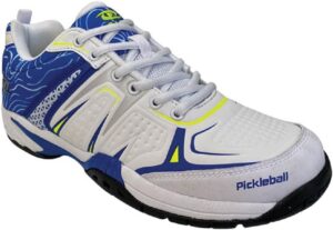 ACACIA DINKSHOT II Pickleball Shoes, White/Royal- Mens 6.5 /Womens 8.0