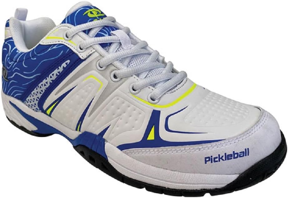 ACACIA DINKSHOT II Pickleball Shoes, White/Royal- Mens 6.5 /Womens 8.0 ACACIA DINKSHOT II Pickleball Shoes, White/Royal- Mens 6.5 /Womens 8.0
