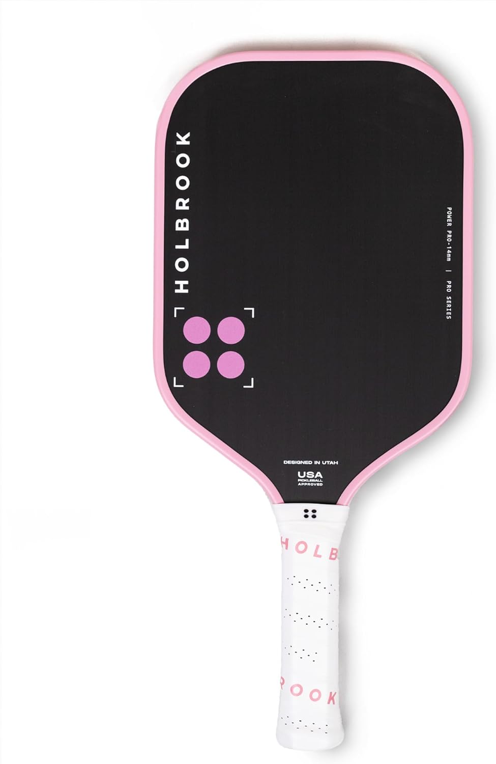 Holbrook Power Pro E Elongated Pickleball Paddle: USAPA Approved, Carbon Fiber Surface, Power, Control, Spin, Edgecraft Foam Polypropylene Honeycomb Core Holbrook Power Pro E Elongated Pickleball Paddle: USAPA Approved, Carbon Fiber Surface, Power, Control, Spin, Edgecraft Foam Polypropylene Honeycomb Core