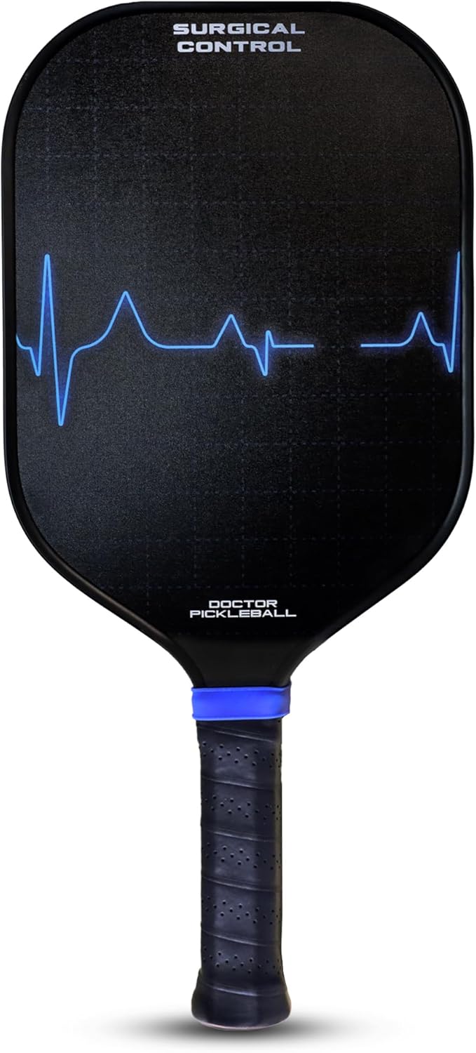 Doctor Pickleball T700 Carbon Fiber Pickleball Paddle with a 20mm Polypropylene Honeycomb Core.