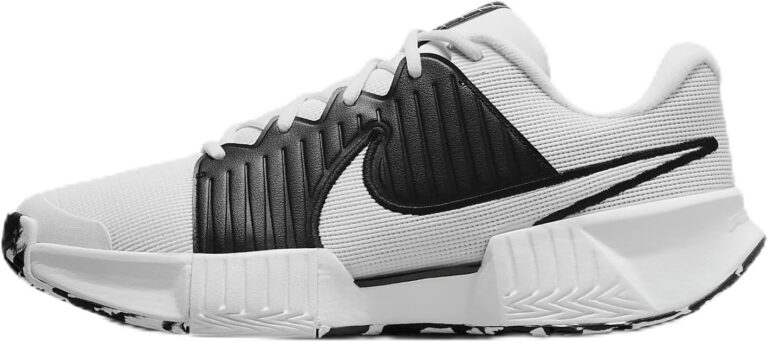 Nike Zoom Challenge Men’s Pickleball Shoes (FQ4154-100, White/White-Black) Size 10.5