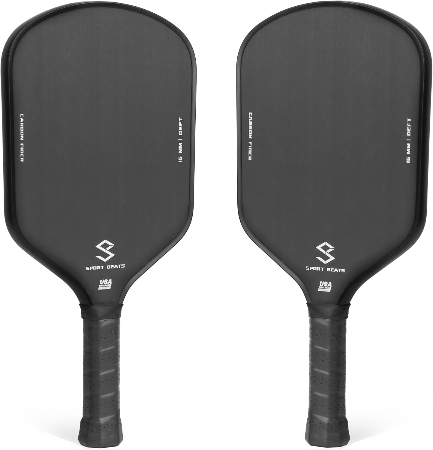Pickleball Paddles T700 Raw Carbon Fiber Set of 2 with Pickleball Covers, Pickleball Paddles Professional for Men Women USAPA Approved