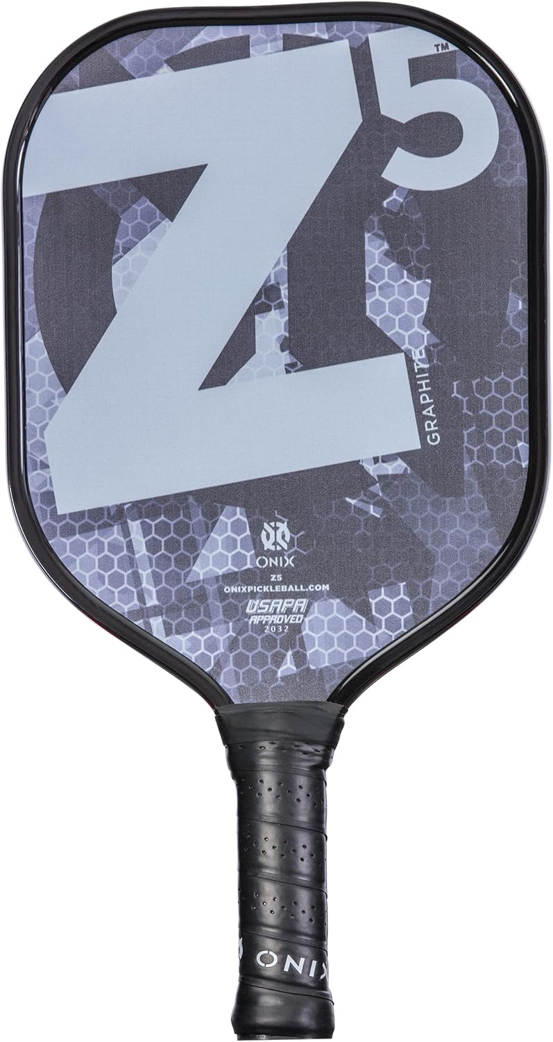 ONIX Graphite MOD Z5 Graphite Carbon Fiber Pickleball Paddles with Cushion Comfort Pickleball Paddle Grip ONIX Graphite MOD Z5 Graphite Carbon Fiber Pickleball Paddles with Cushion Comfort Pickleball Paddle Grip