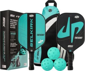 Selkirk Sport SLK Pickleball Paddles Set of 2 | Designed in The USA | Choose The SLK Neo Graphite, SLK Neo Fiberglass Pickleball Set or SLK Atlas Pickleball Bundle