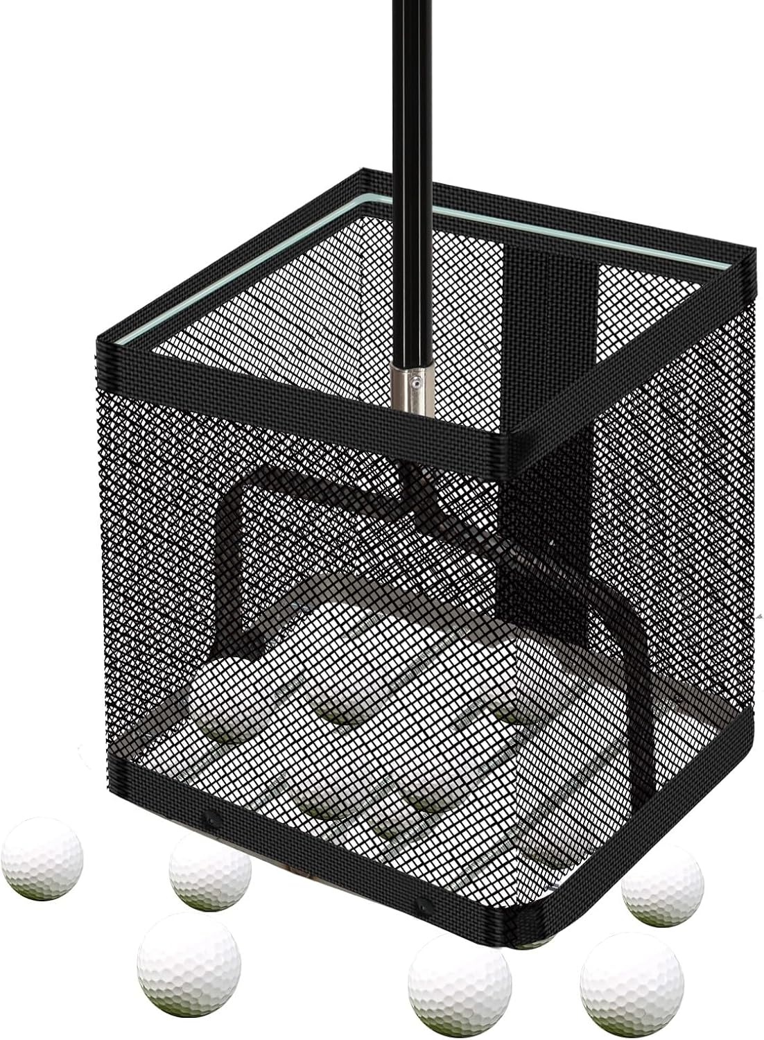 Adjustable Golf Ball Picker with Large Capacity – Golf Ball Collector & Retriever for Training, Reduces Back Strain & Saves Time – Perfect for Golf, Ping Pong & Pickleball Balls Adjustable Golf Ball Picker with Large Capacity – Golf Ball Collector & Retriever for Training, Reduces Back Strain & Saves Time – Perfect for Golf, Ping Pong & Pickleball Balls
