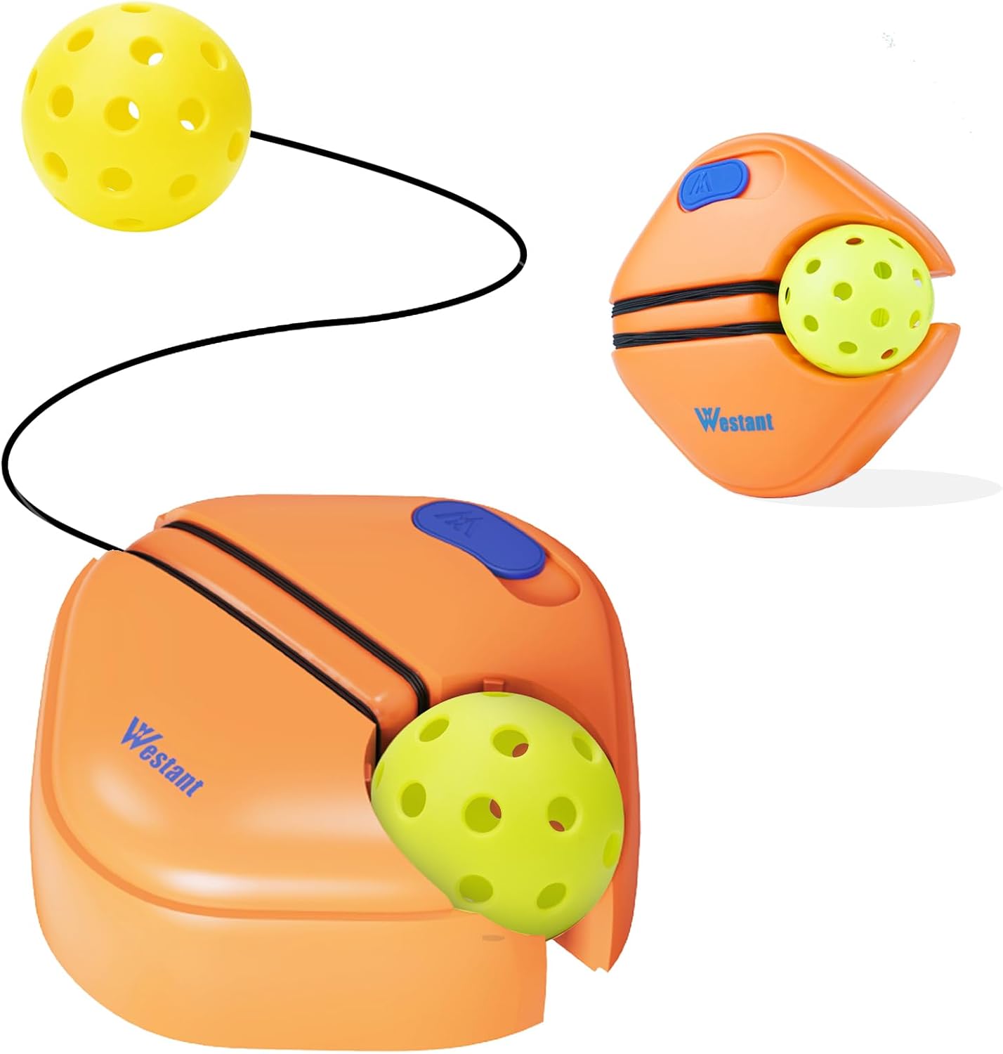 Match Buddy Pickleball Trainer – Pickle Ball Practice Rebounder with 2 Balls, Pickleball Training Aids for Adults, Kids, for Self Practice Match Buddy Pickleball Trainer – Pickle Ball Practice Rebounder with 2 Balls, Pickleball Training Aids for Adults, Kids, for Self Practice