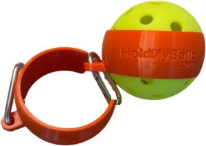 Pickleball Holder | Easily Attach Pickleballs | Ultimate Gift | 2-Pack