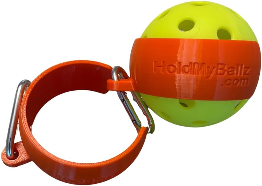 Pickleball Holder | Easily Attach Pickleballs | Ultimate Gift | 2-Pack
