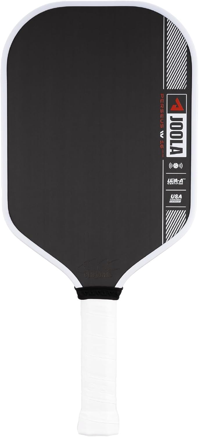 JOOLA Pro IV Pickleball Paddles – Raw Carbon Fiber Surface – Perseus, Hyperion, Scorpeus & Magnus Shapes – 14mm/16mm – Tech Flex Power – Propulsion Core – Wide or Elongated – UPA-A and USAP Approved JOOLA Pro IV Pickleball Paddles – Raw Carbon Fiber Surface – Perseus, Hyperion, Scorpeus & Magnus Shapes – 14mm/16mm – Tech Flex Power – Propulsion Core – Wide or Elongated – UPA-A and USAP Approved
