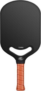 Carbon Fiber Pickleball Paddle with Aero Throat, USAPA Approved Pickleball Racket for Power & Control, Polymer Honeycomb Core, Textured Carbon Grit Surface, Pickle Ball Paddles