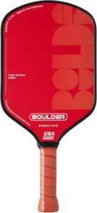 Boulder Carbon Fiber Pickleball Paddle | T700 Carbon Fiber | USAPA Approved, with Honeycomb Polymer Core | Pickleball Racket for Beginner & Experienced Players